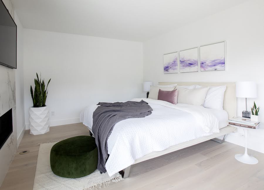 Belmonte Modern Home Master Bedroom