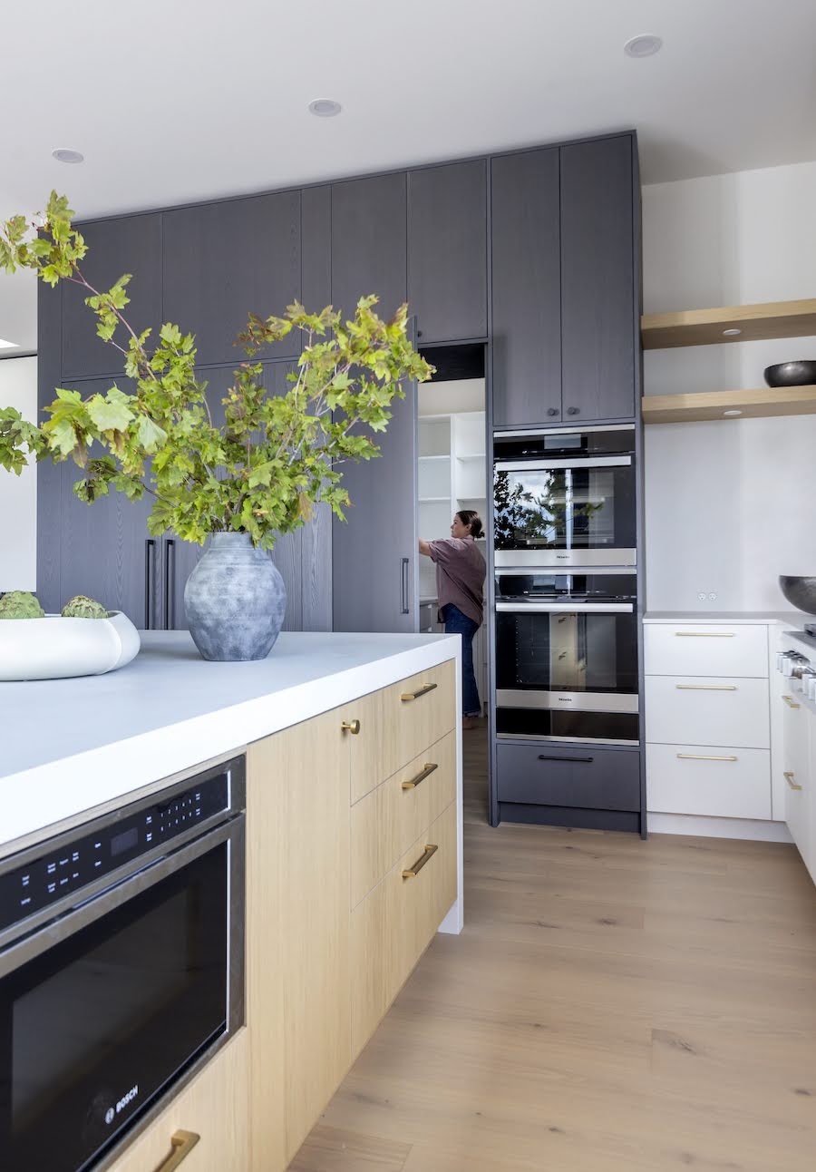 Braeside Modern Home Kitchen Hidden Pantry