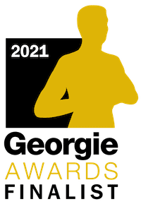 2021 Georgie Awards Finalist Badge