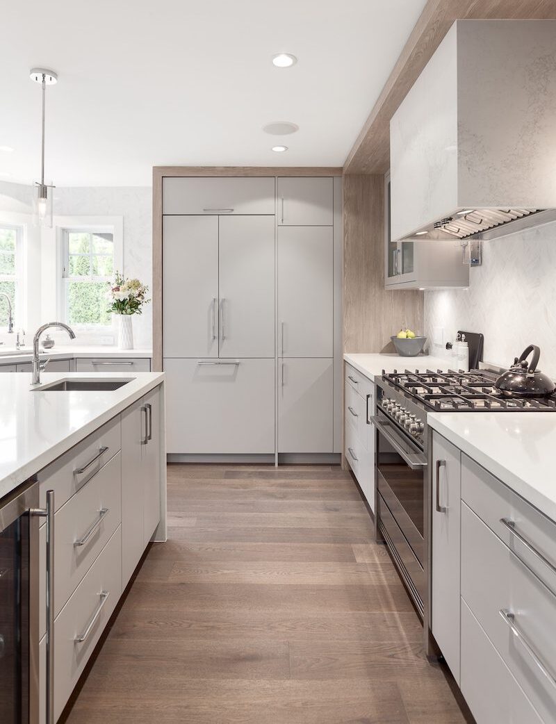 Lomond kitchen renovation by Hasler Homes Vancouver custom home builder