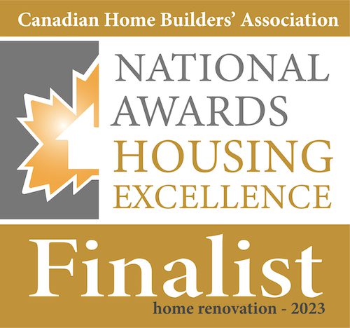 Canadian Home Builders' Association National Awards for Housing Excellence - Home Renovation Finalist logo