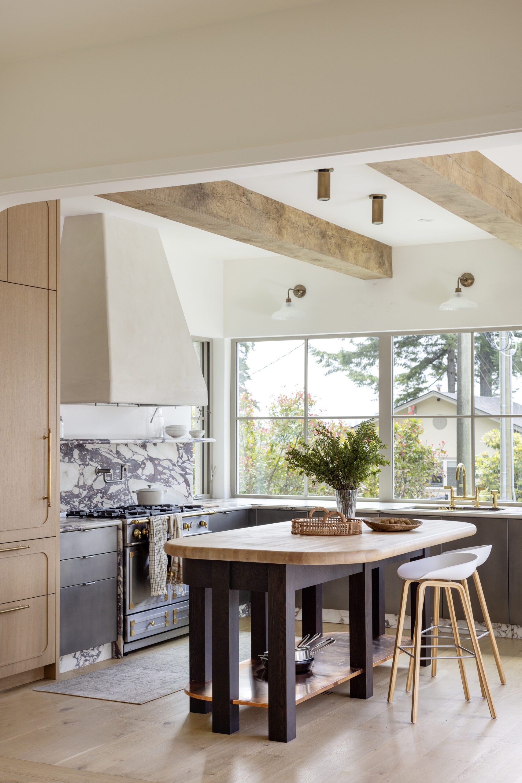 Kitchen in a high-performance home in North Vancouver built by Hasler Homes