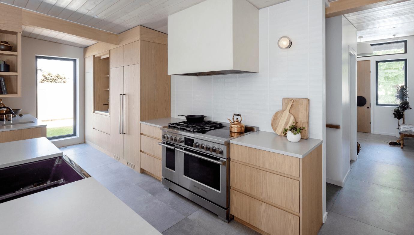 Valleyhouse project - custom kitchen built by Hasler Homes in Lynn Valley, North Vancouver