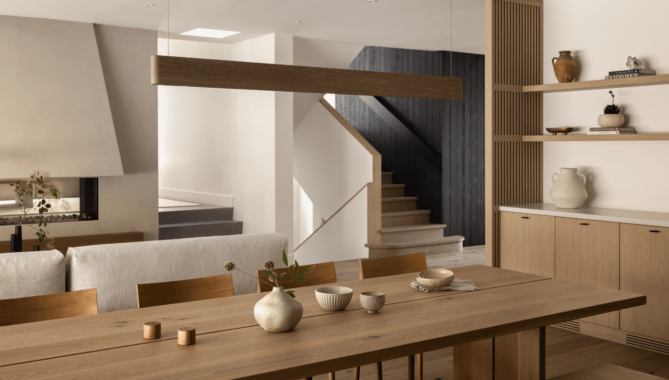 Japandia dining area