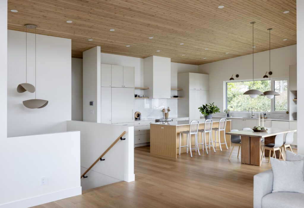 Brightwater kitchen after renovation