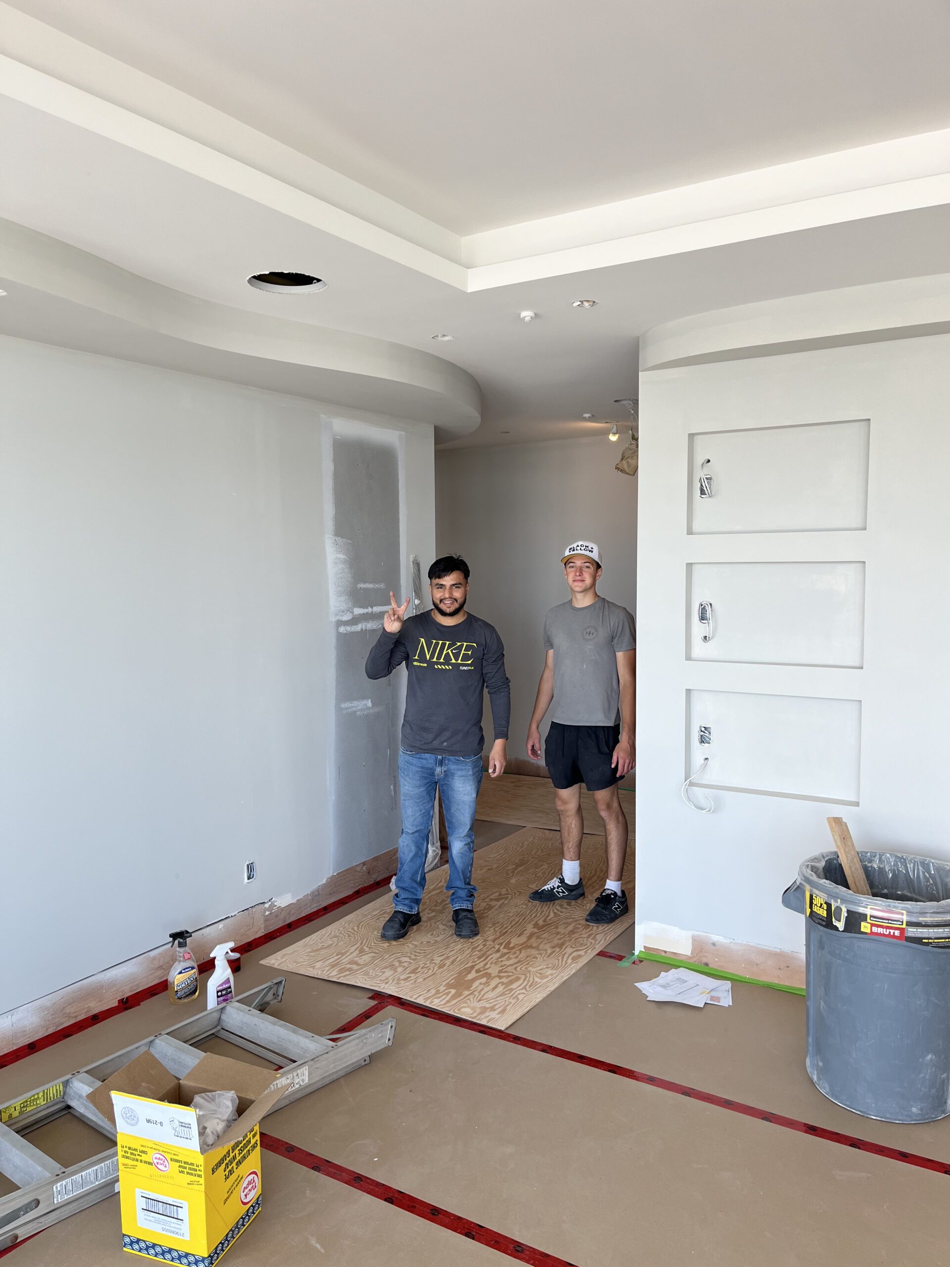 Team Hasler at Altura penthouse renovation